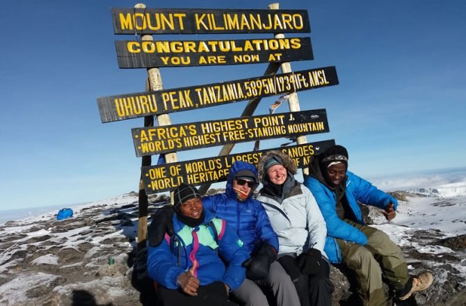 Kilimanjaro joining group