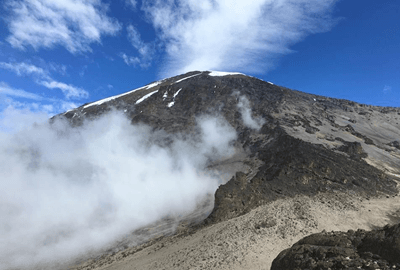 Kilimanjaro mountain is the highest freestanding mountain in the world (5,895 meters/ 19,341 ft).